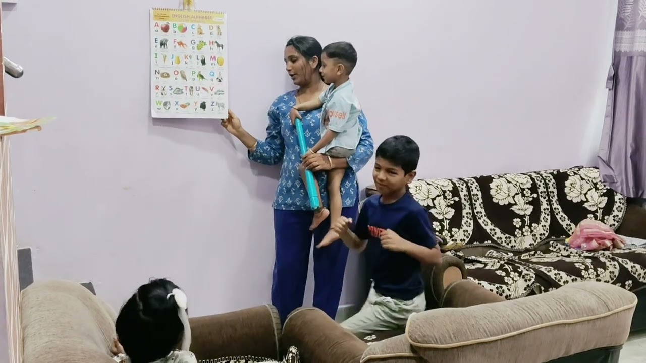 देवांश कडून शिका ABCD...useful chart for kids combo of 12 charts ..