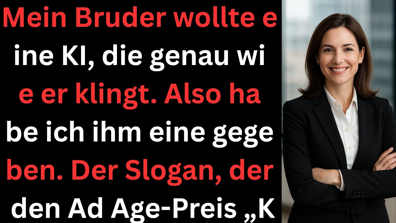 Mein Bruder wollte eine KI wie er selbst – ich gab sie ihm.