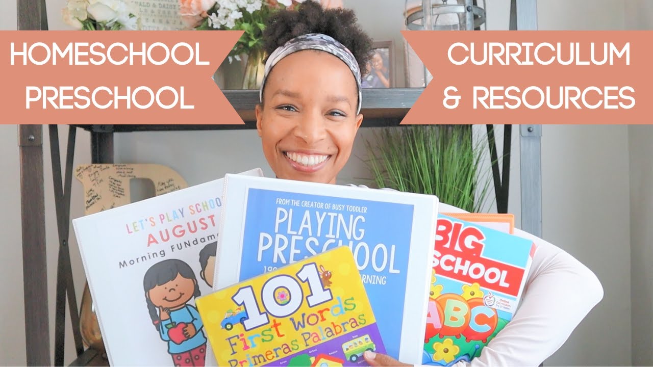 HOMESCHOOL PRESCHOOL PLAN | CURRICULUM FOR MY 3 YEAR OLD | HOMESCHOOL 21-22