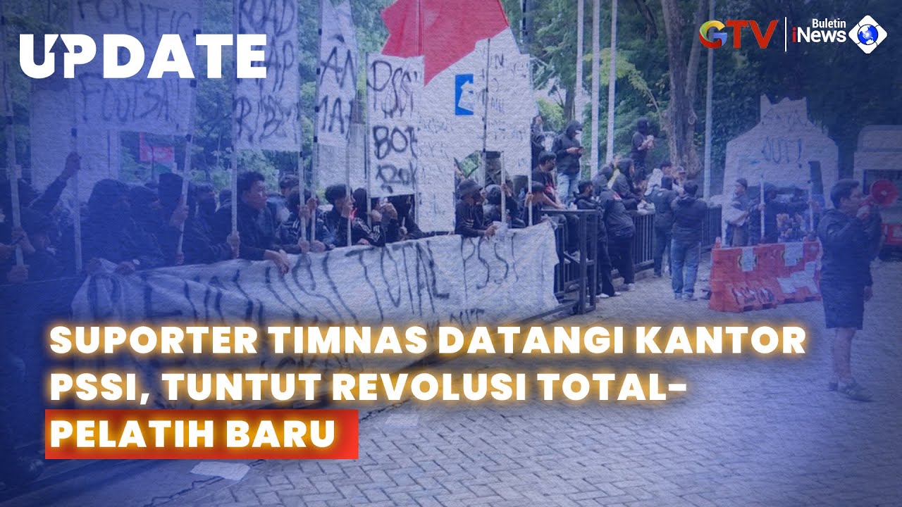 Detik-Detik Ultras Garuda Geruduk GBK Arena, Tuntut Revolusi Total PSSI-Pelatih Baru