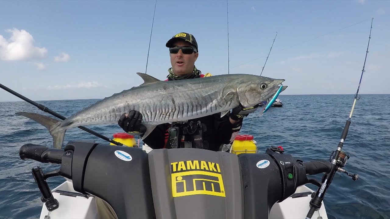 Jetski Fishing Show S4 Ep9 Fishing for Mackerel at Fraser Island