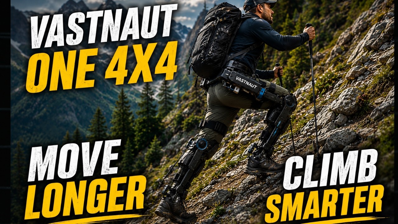 Vastnaut One: The Smartest Hiking Exoskeleton Yet