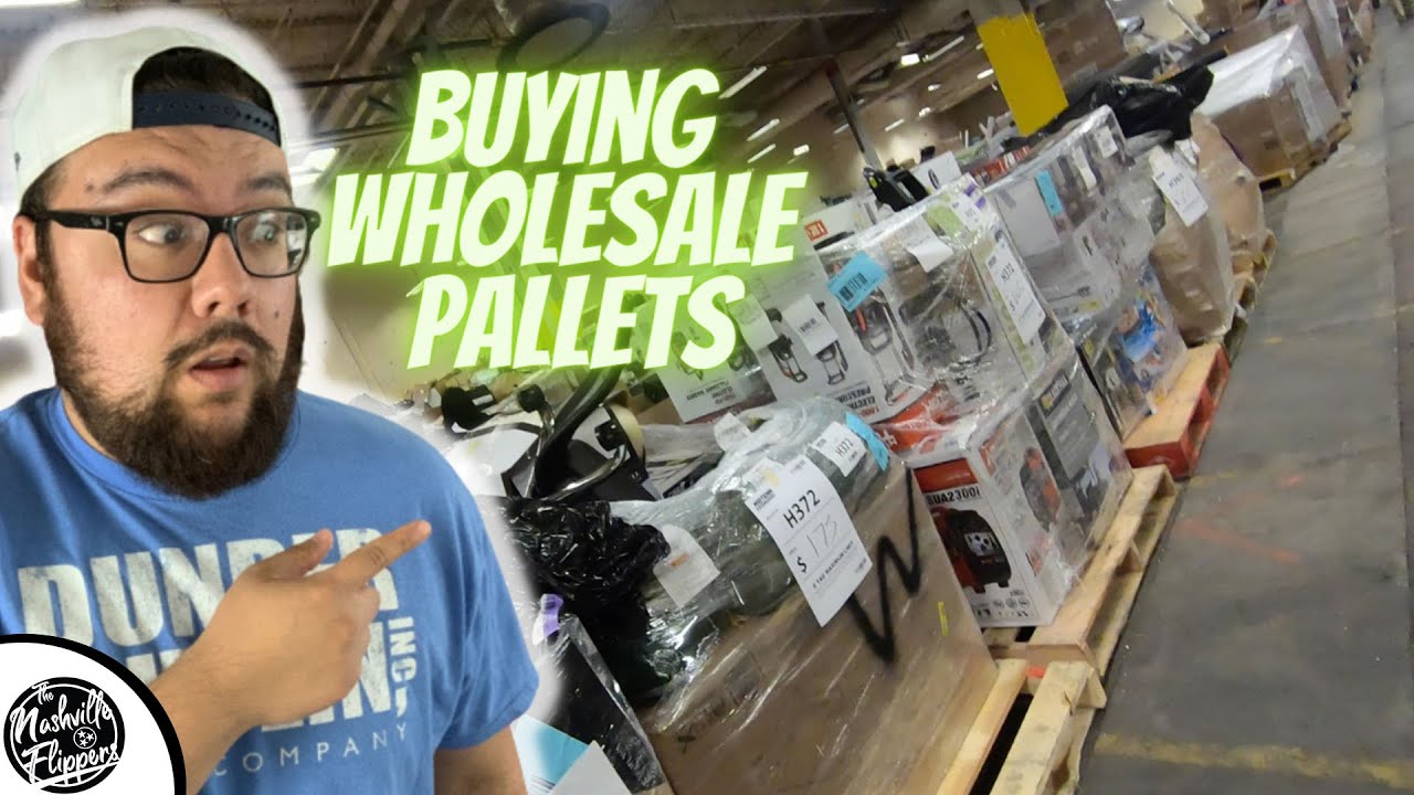 Lets buy some Wholesale pallets to resell on ebay
