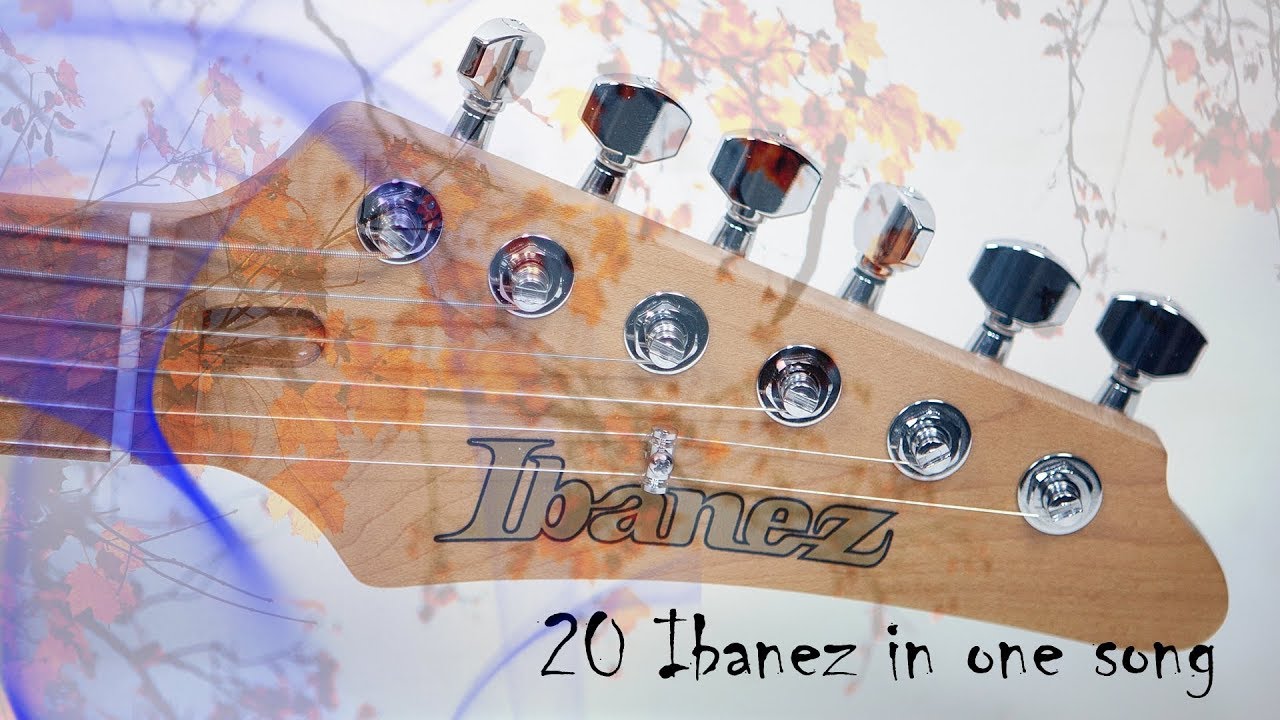 Magnus Olsson - The 3 Minute Hit Song (20 Ibanez in 1 song , original music).