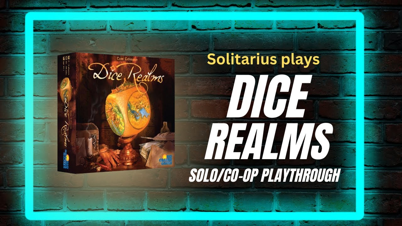 Solitarius Plays Dice Realms w/ the Official Solo/Co-op Variant