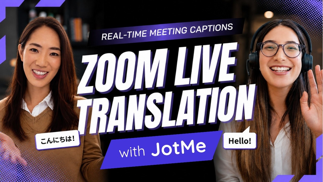 Zoom Live Translation