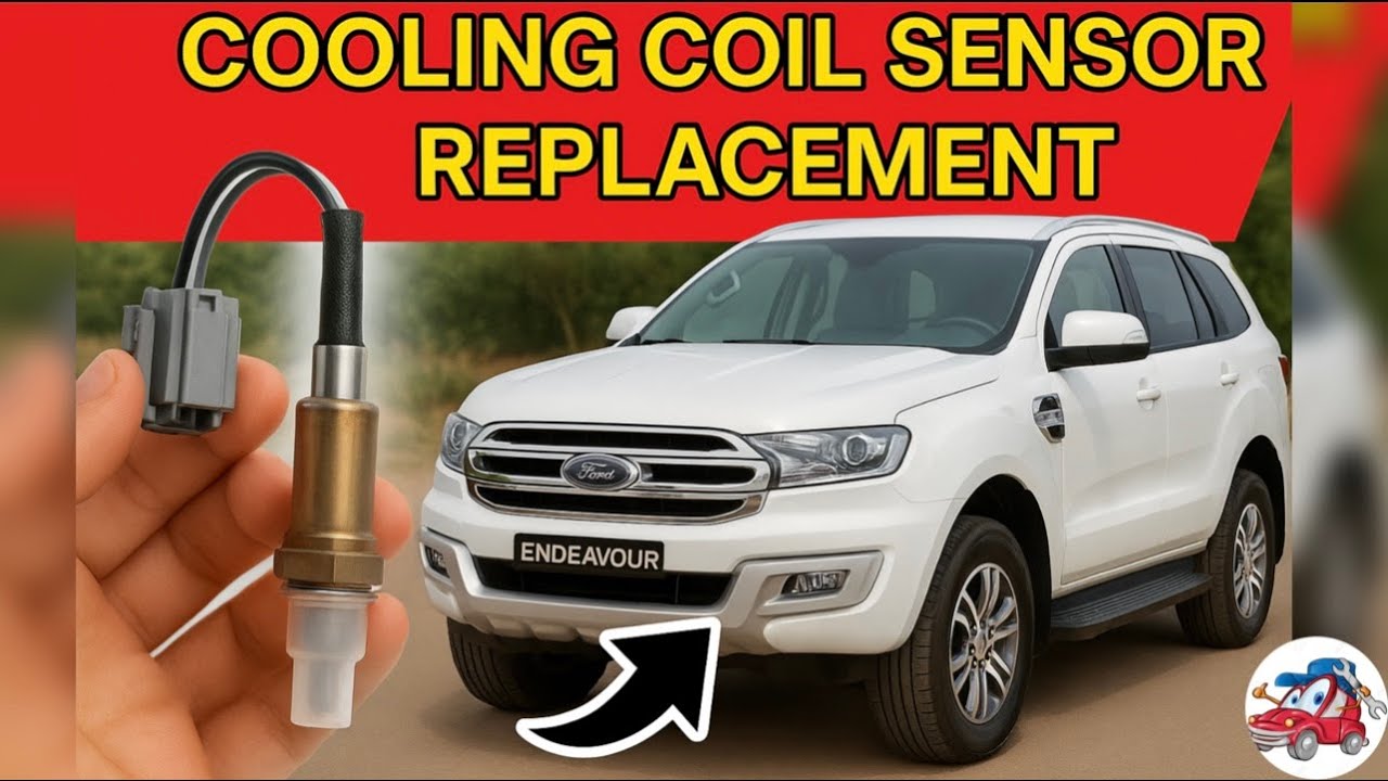 Ford Endeavour AC cooling coil sensor replacement | Ford Endeavour AC Evaporator Sensor Replacement