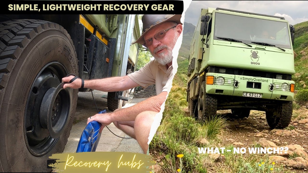Simple, lightweight RECOVERY & REPAIR essentials for overlanding in a big rig or camper.