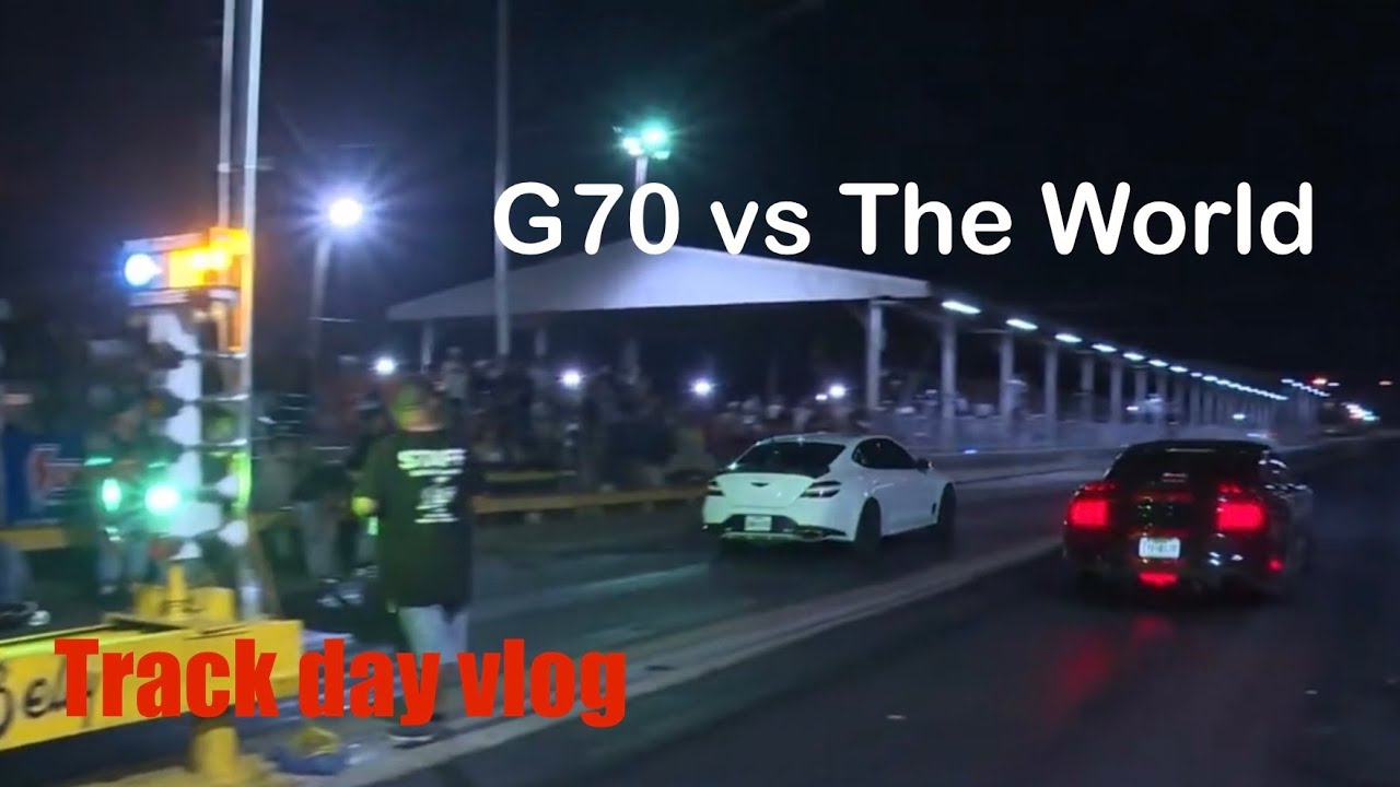 Modded G70 hits the Drag Strip🏁