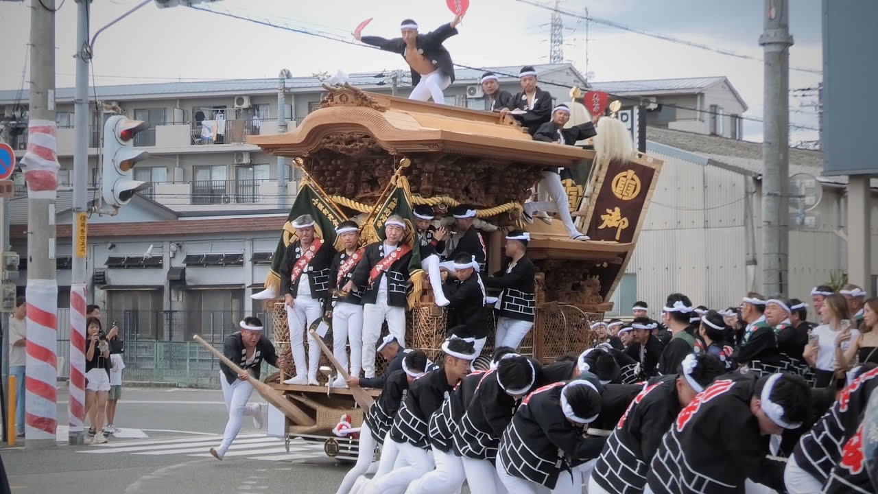 小阪だんじり祭2025 試験曳き | 令和7年9月21日