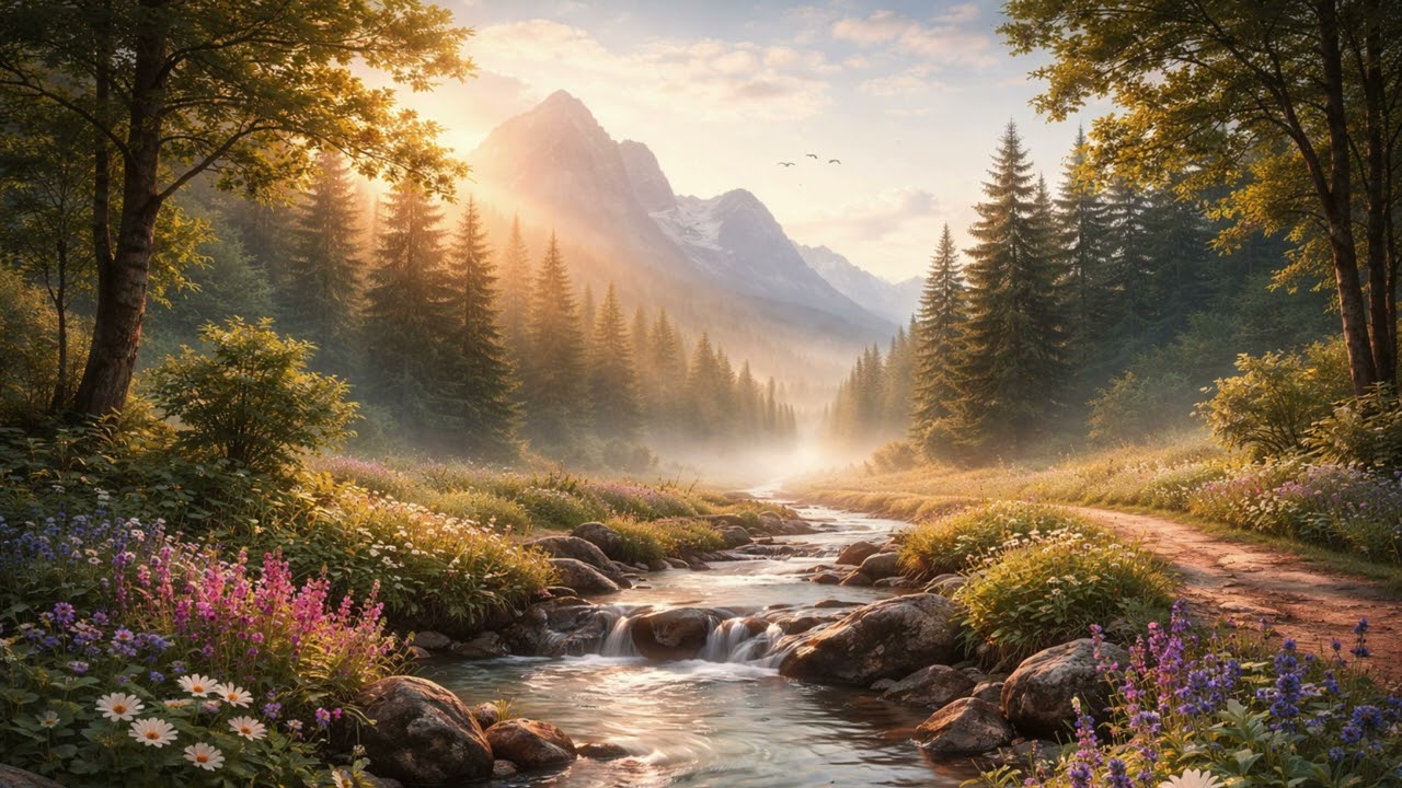 Finding your inner joy. Humming healing meditation #59
