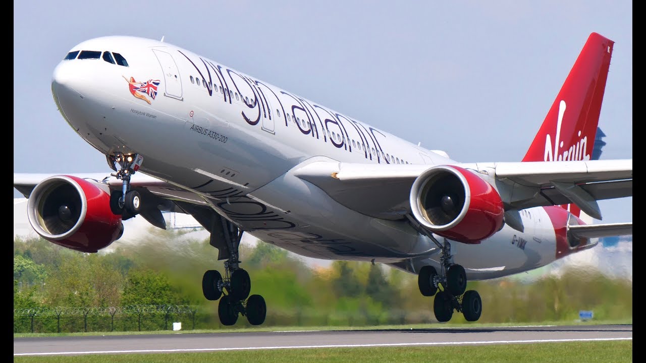 EPIC CLOSE UP ROTATIONS- Afternoon Departures- Manchester Airport- 23L
