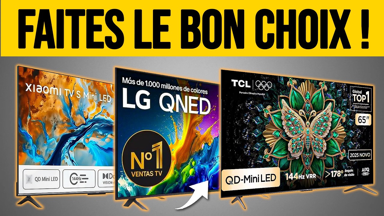 LES MEILLEURES SMART TV MILIEU DE GAMME DE 2026 | TOP 5