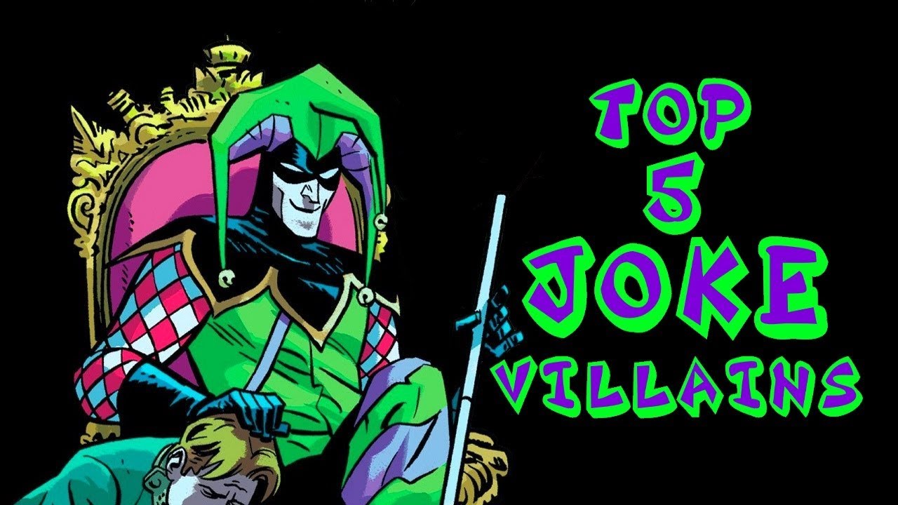Top 5 Best Joke-Themed Super Villains