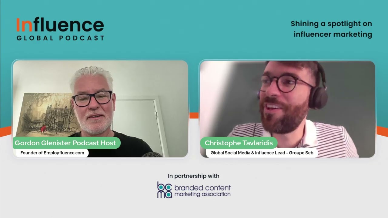 Global Head Influencer Shares Campaign Successes With 6m Organic Reach Ft. Christophe Tavlaridis