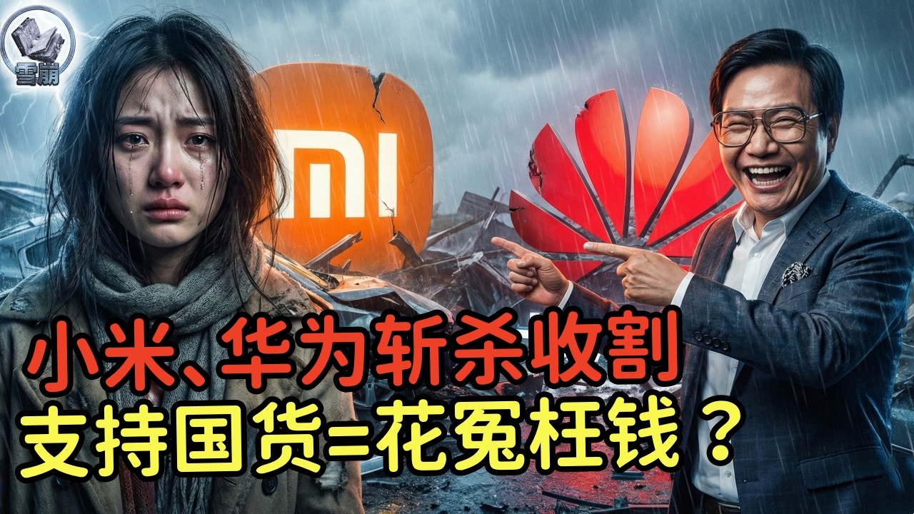 小米腰斩，华为收割：为什么你的“爱国情怀”成了资本的暴利？深度拆解手机圈的庞氏骗局