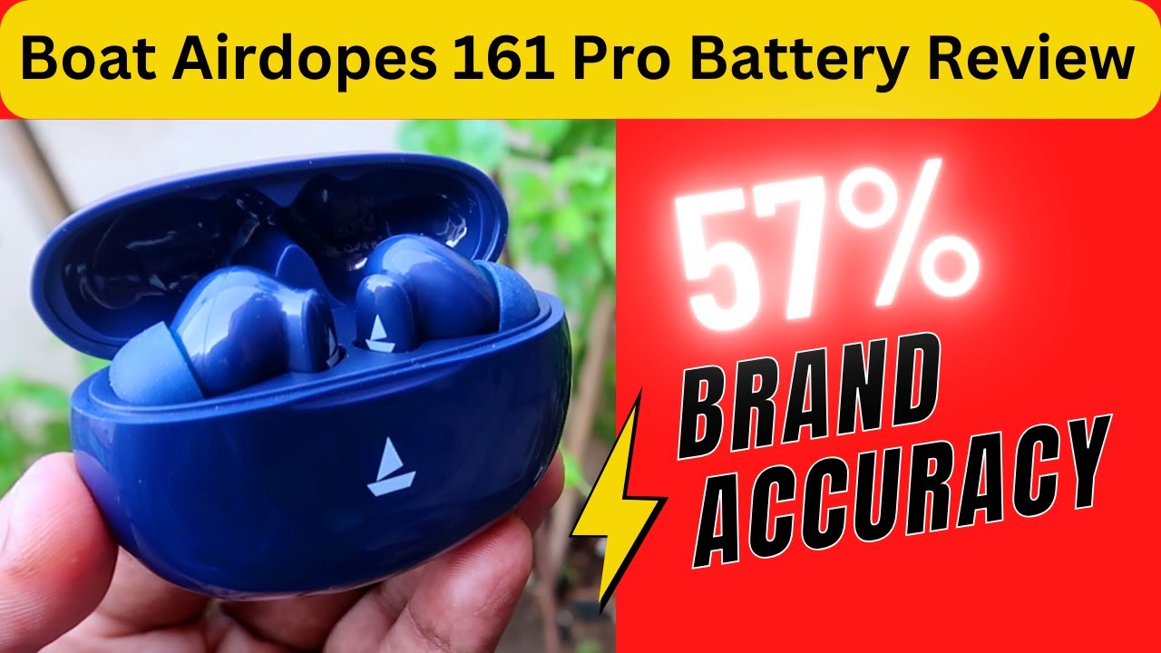Обзор аккумулятора Boat Airdopes 161 Pro: время зарядки и работы наушников Boat