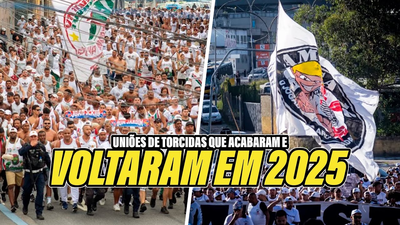 RETROSPECTIVA: AS UNIÕES DE TORCIDAS QUE ACABARAM EM 2025 