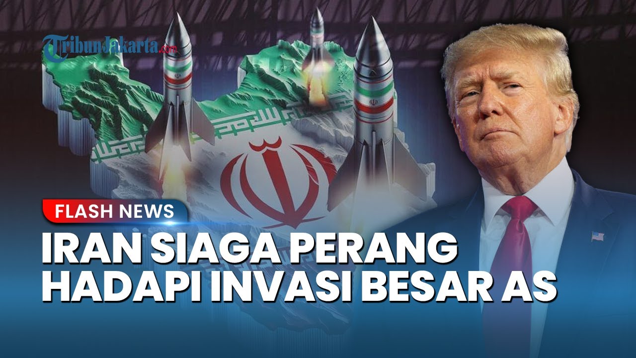 Iran Tak Gentar! Siaga Perang Hadapi Ancaman Invasi Besar AS, Rudal Kiamat Masih Disembunyikan