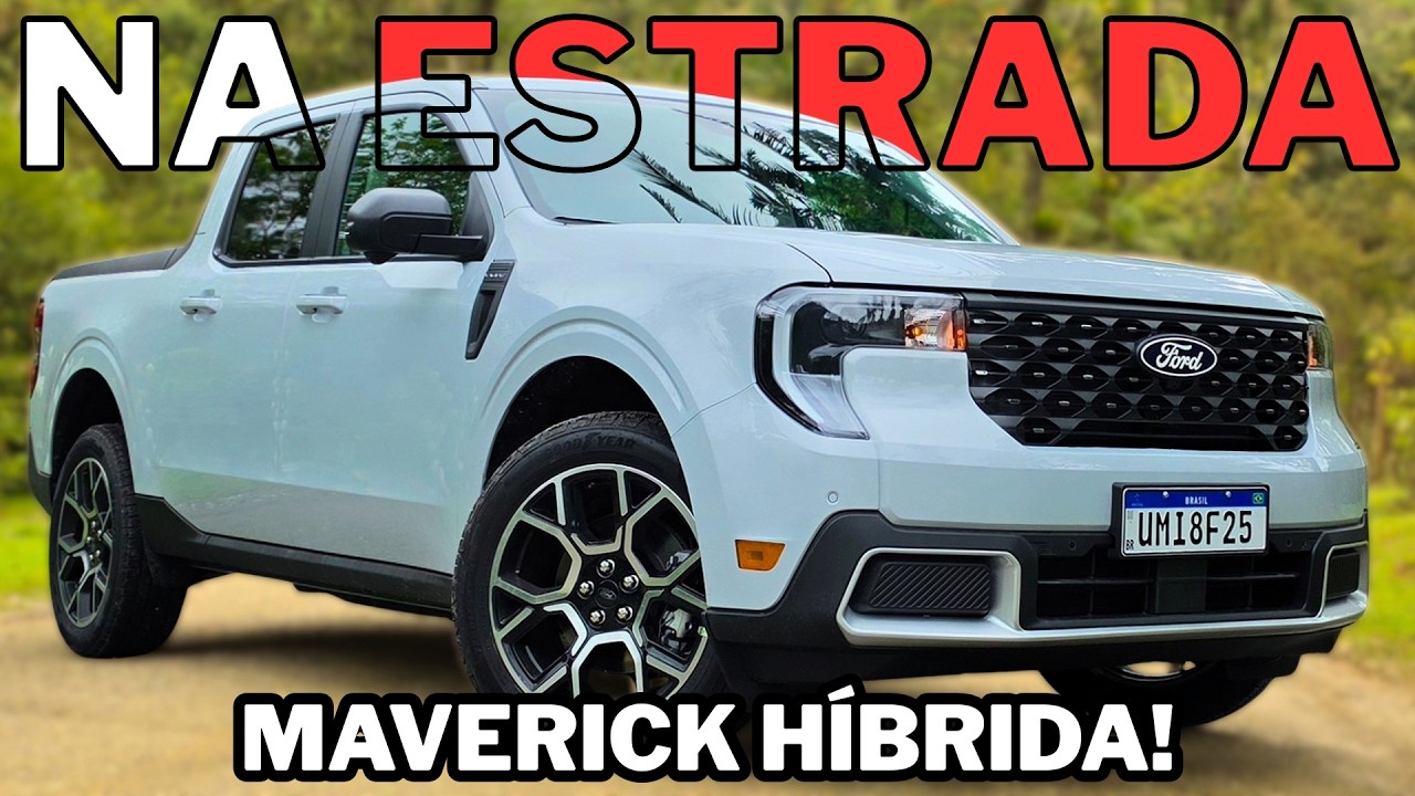 MAVERICK H&Iacute;BRIDA 2026: at&eacute; 15 km/l numa picape 4x4? Coloquei &agrave; prova!