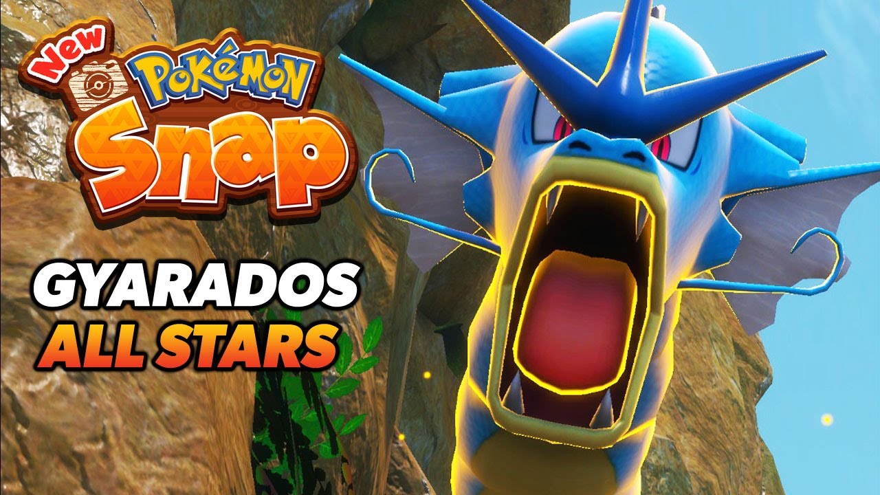 New Pokémon Snap Gyarados All Stars | Mightywide River | Belusylva Island | New Update