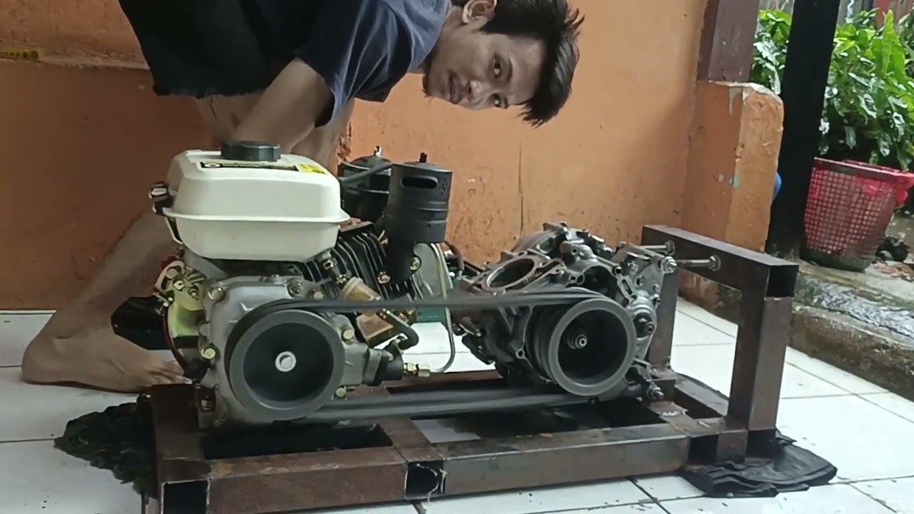 Motor diesel- mesin diesel gearbox vixion