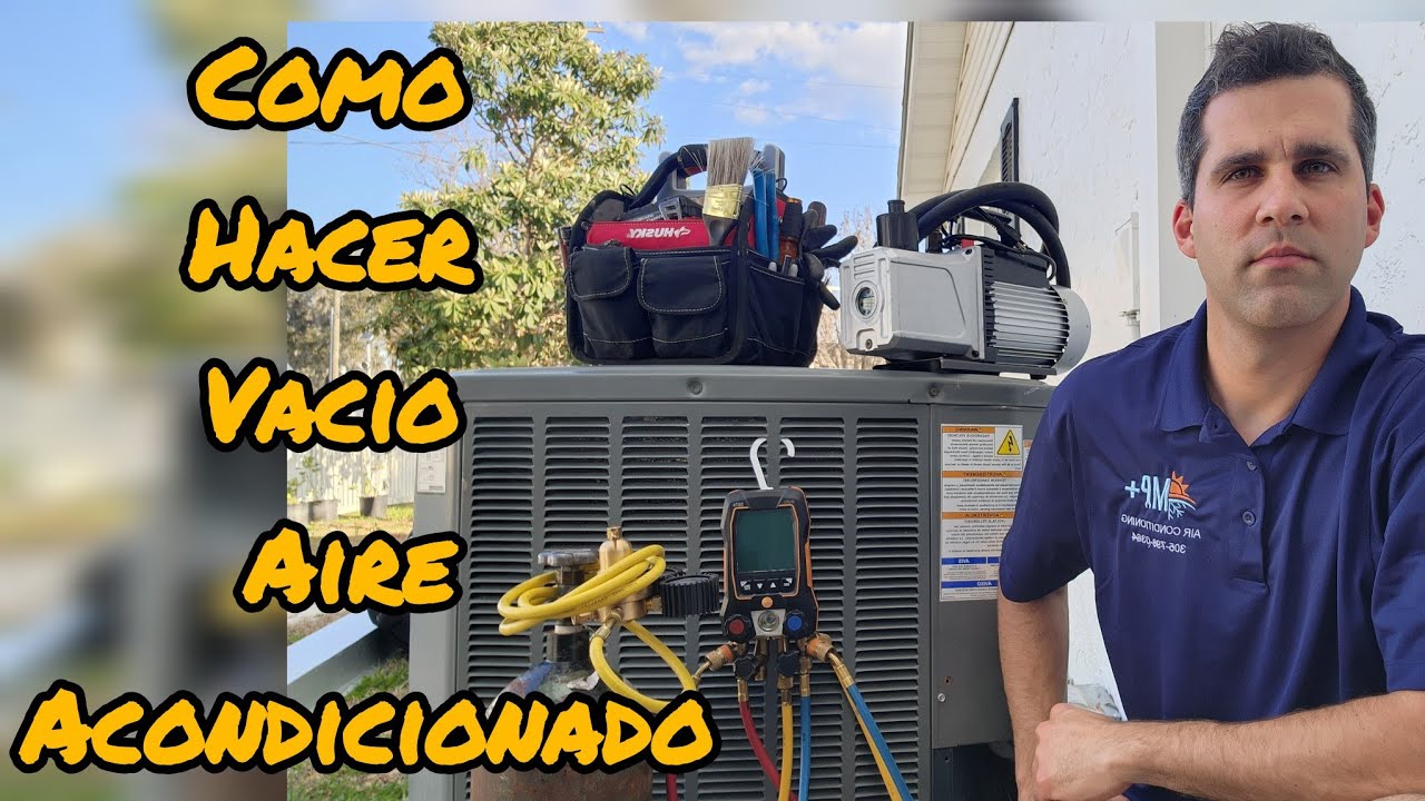 Vacío en el aire acondicionado: ¡Todo lo que necesitas saber!.#hvac #vacuum