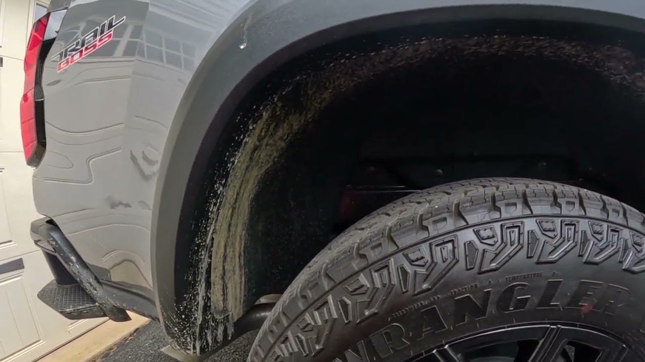 2024 Chevrolet Colorado Trail Boss - Factory Rim and GoodYear Wrangler Territory AT Tires Thoughts