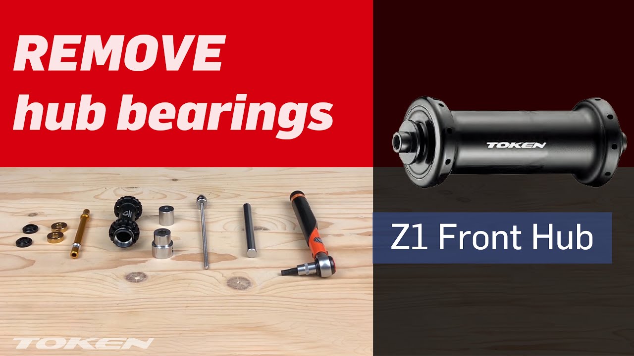 TOKEN Z1 Front Hub_ How to remove hub bearings