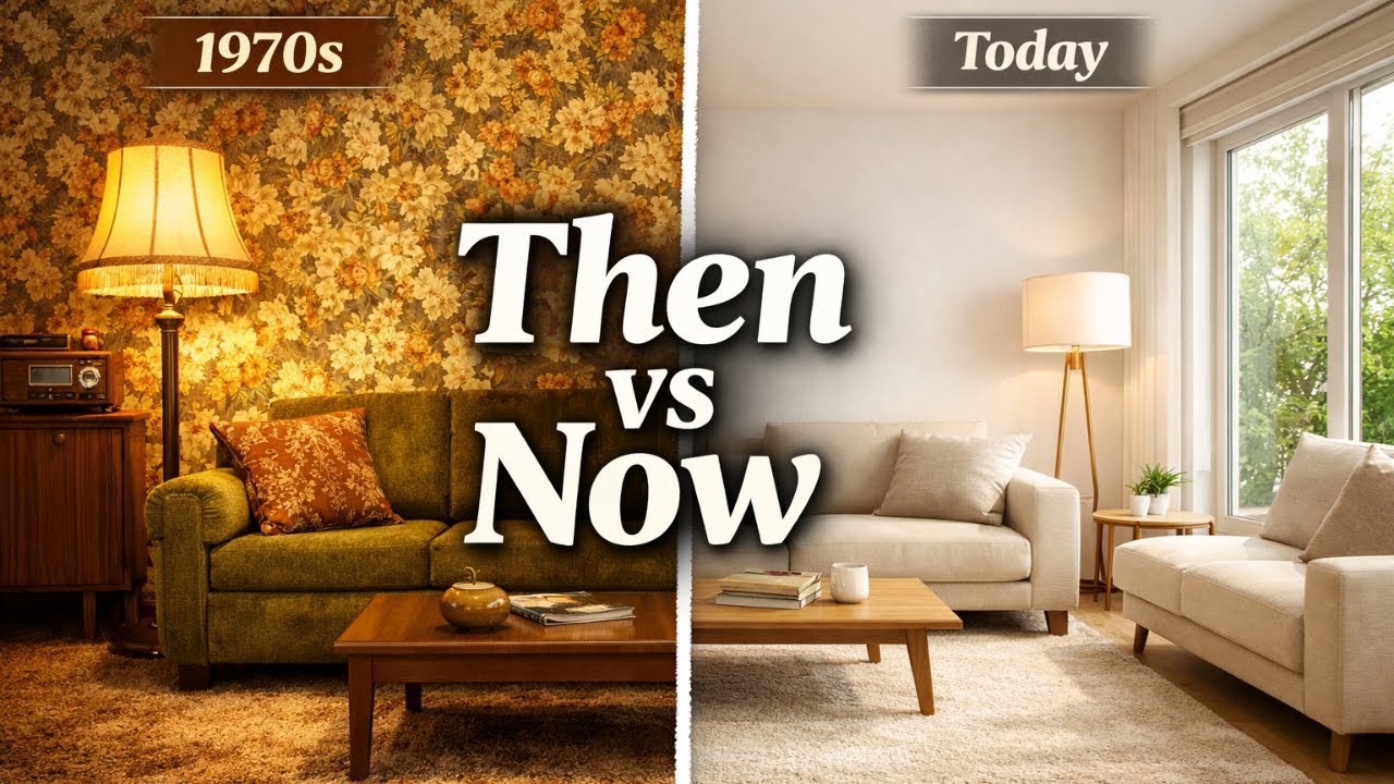 The suprising evolution of home decor from the 1970s to now