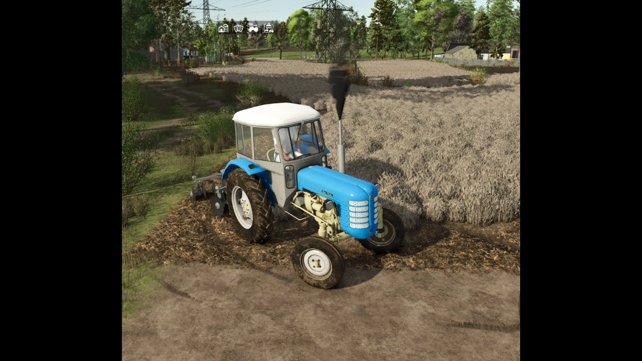 NOWA GOSPODARKA I TALERZOWANIE POLA UPRAWY USCHNIĘTE Farming Simulator 25