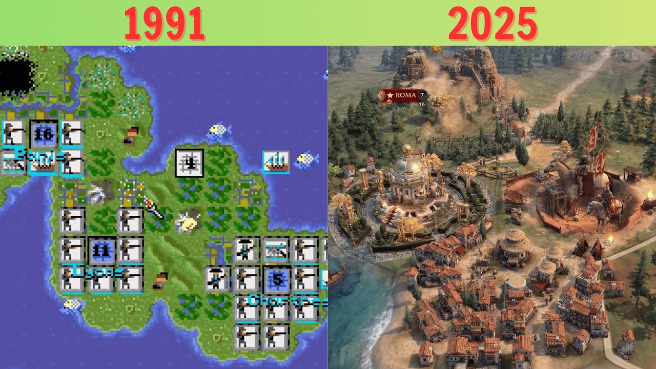 Evolution of Civilization Games (1991&ndash;2025) | All Games Evolution & Complete History