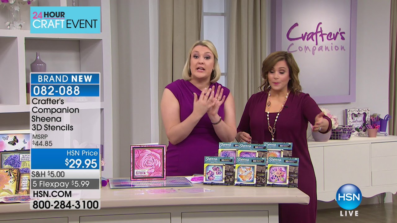 HSN | Crafter's Companion 01.10.2018 - 09 AM