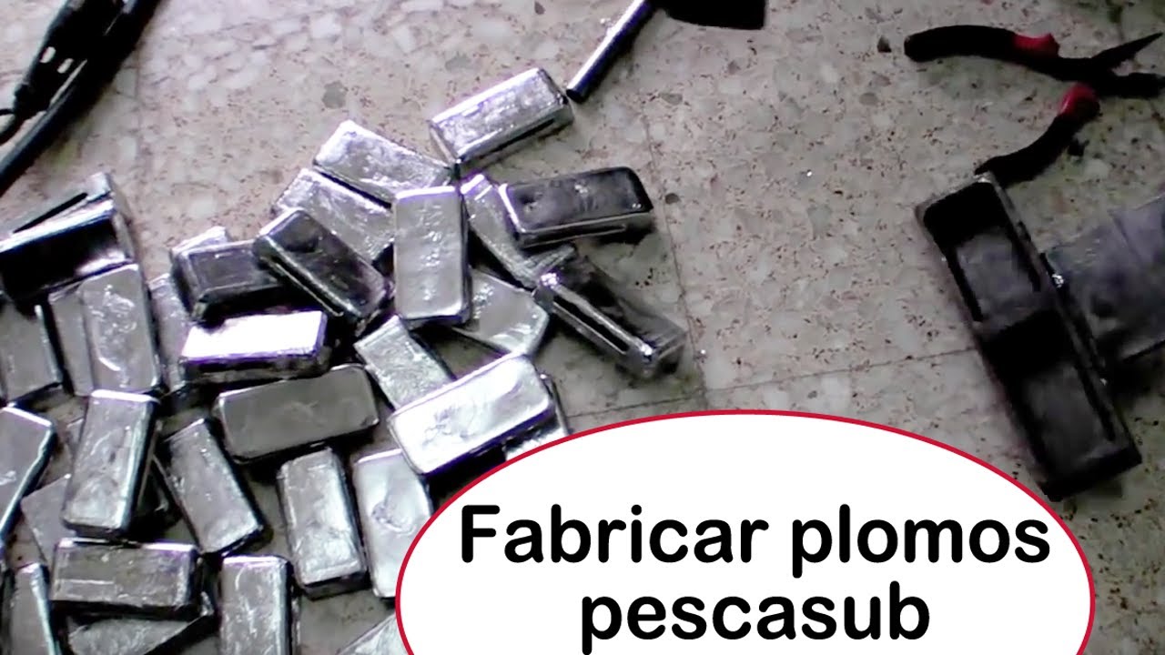 Eltontolosmeros - BRICOSUB/Fabricar plomos pescasub