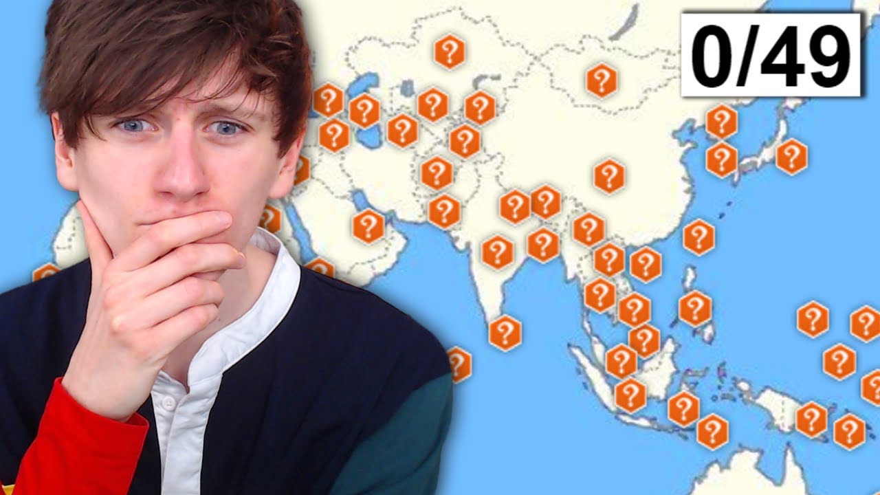 Can I name all 49 countries in Asia?