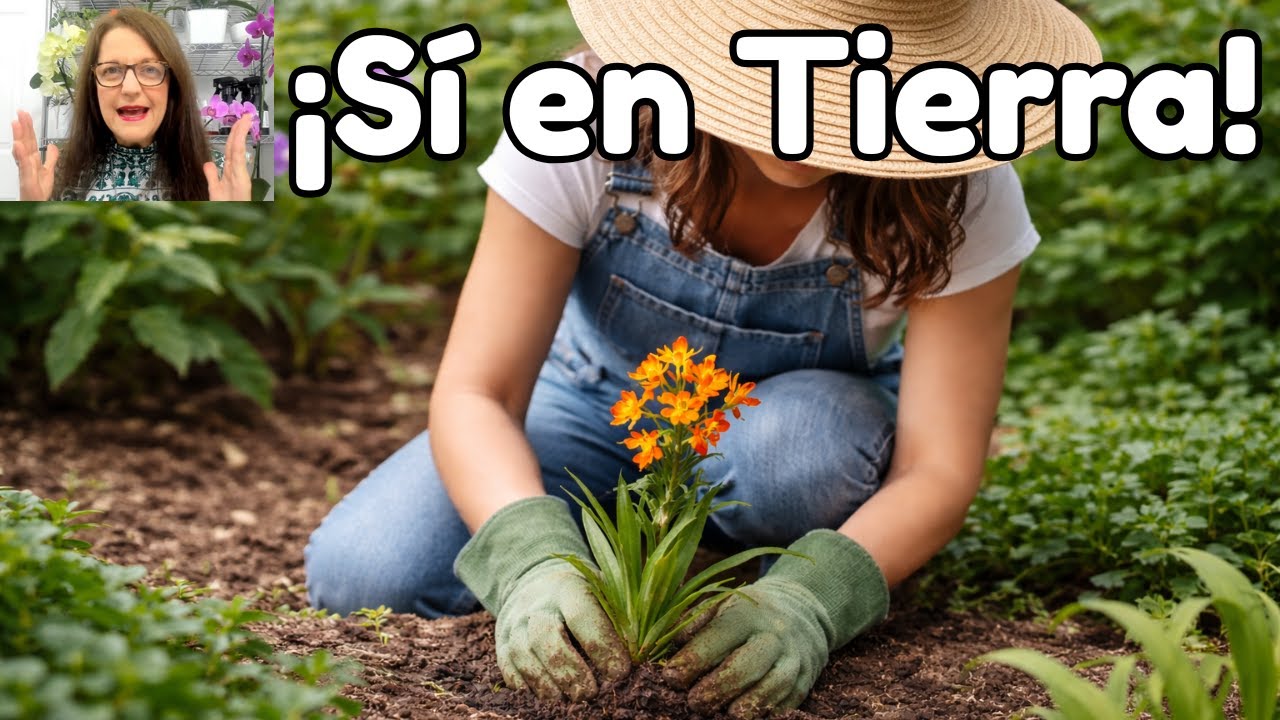 Orquídea que se Puede Sembrar en Tierra 🌸 Multiplicación, Flores y Semillas #541
