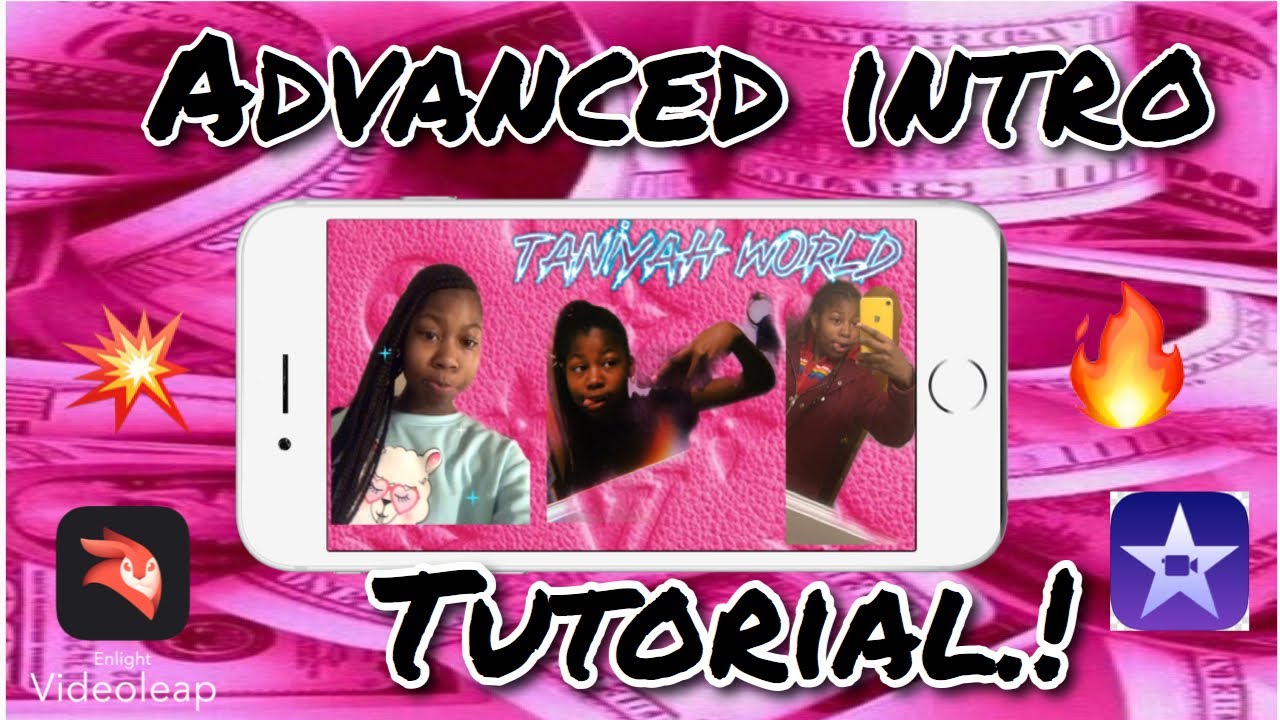 How to make an advance intro tutorial using a iPhone 💕.! ( all free apps)