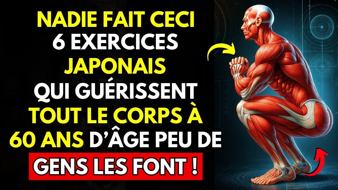 Ces 6 Exercices Isométriques Japonais sont si PUISSANTS, que 99.9 % des Gens les Ignorent