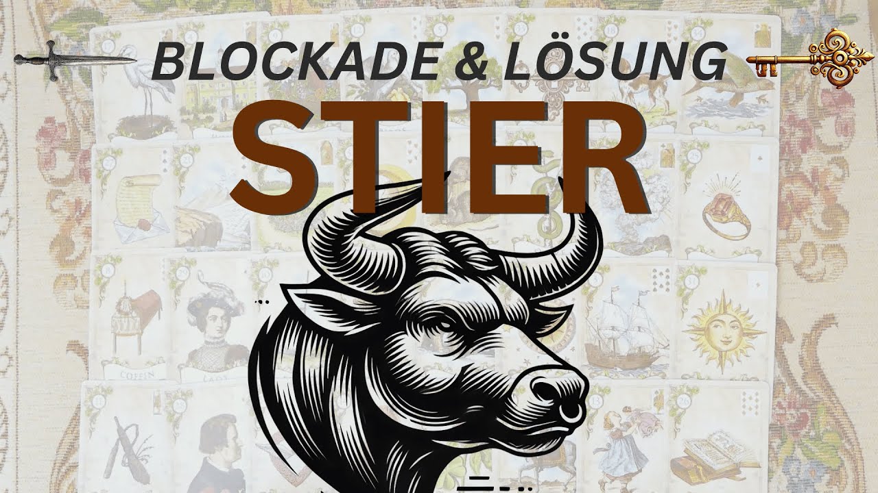 Stier: Deine goldene Zukunft beginnt | Lenormand Tarot Kartenlegen