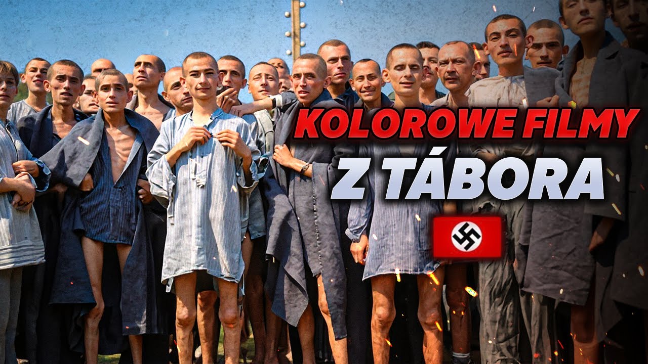 SZOKUJĄCE UJĘCIA z Nazistowskiego Obozu Bergen-Belsen | Dokument w KOLORZE