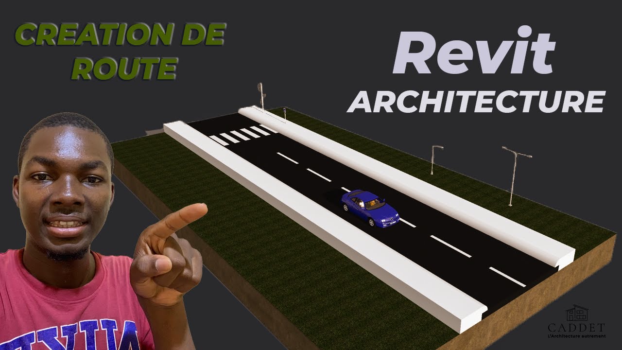 COMMENT CREER UNE ROUTE DANS REVIT DE A à Z part1/2
