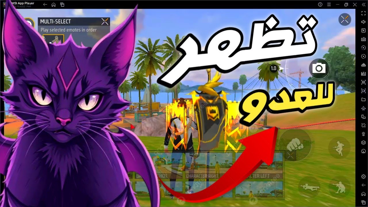 موقع يعطيك رقصات فري فاير مجانا تظهر للجميع 💵😉