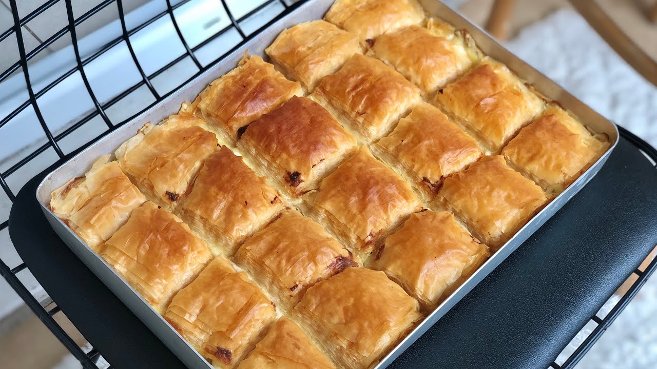🛎Şerbet Ve Muhallebili BÖREK Olurmu Demeyin❗️Bu Çıtır Çıtır Yöresel Lezzet Bombasını Deneyin👌🏻