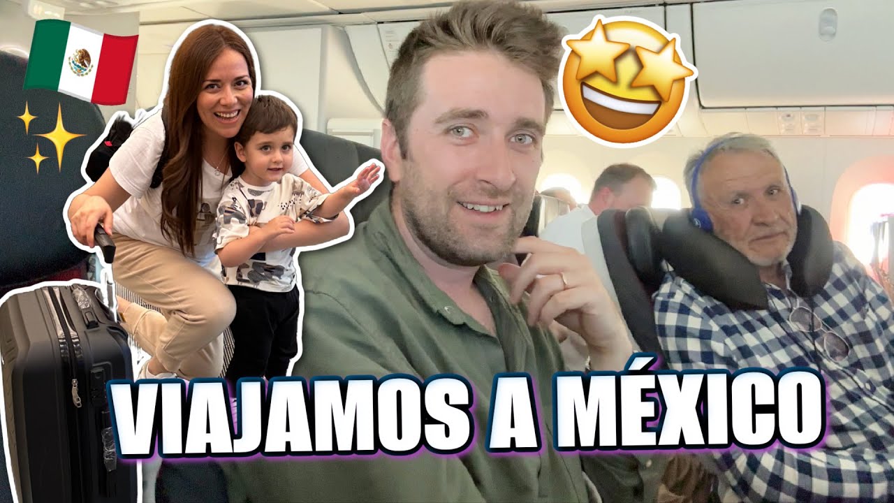 LLEGAMOS A MÉXICO! 🇲🇽 + Comienzan Nuestras Vacaciones😱 VIAJE FAMILIAR p1  