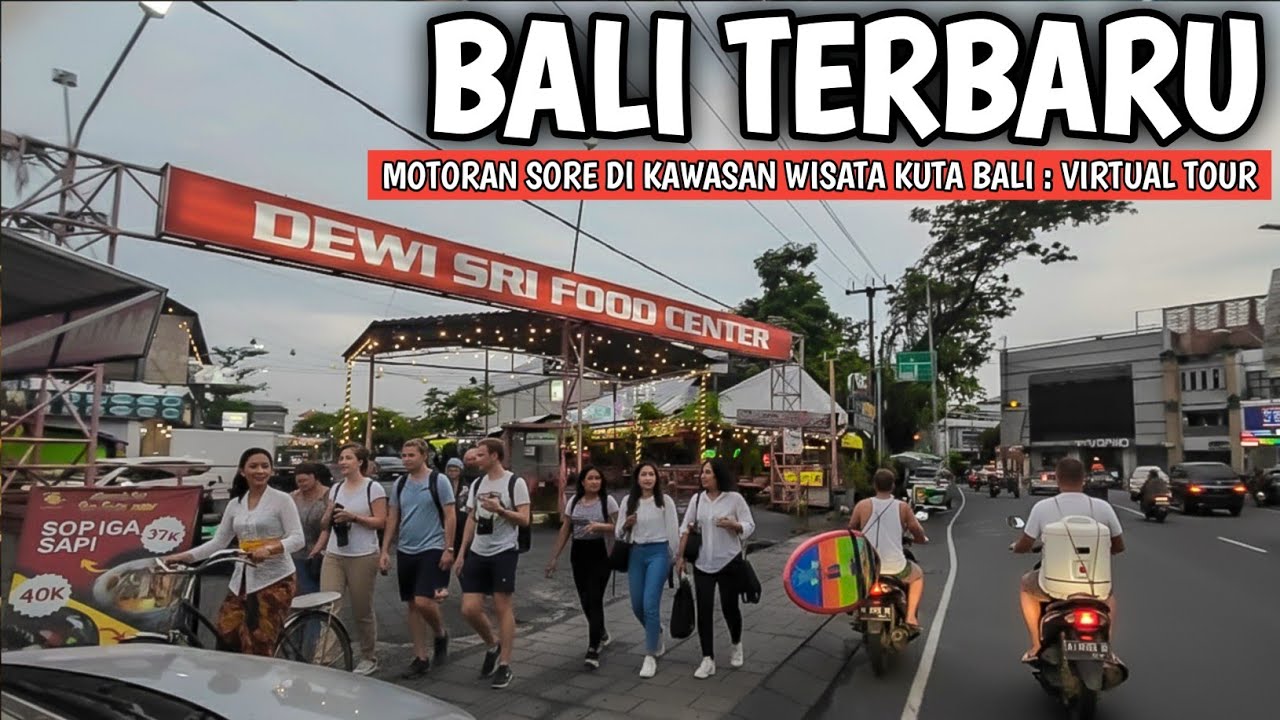 Motoran sore dari Legian ke Dewi sri Kuta Bali