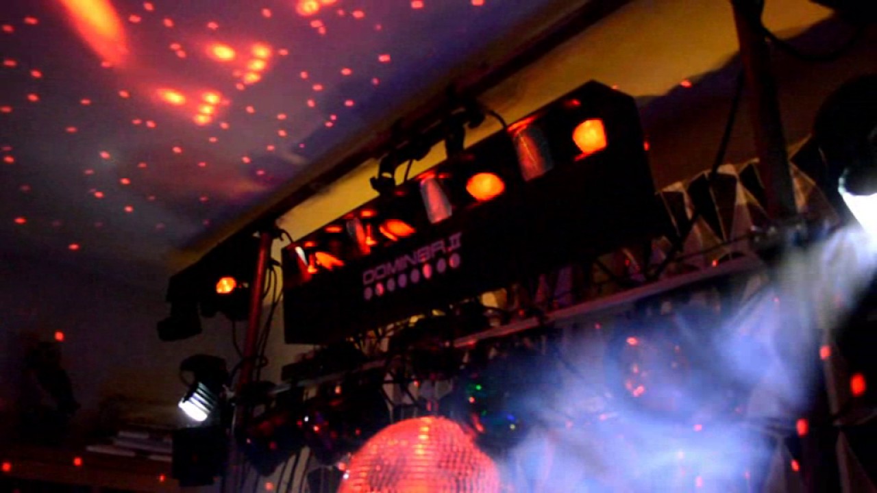 HOME DISCO LIGHTS TO MUSIC featuring Equinox Domin8R 11