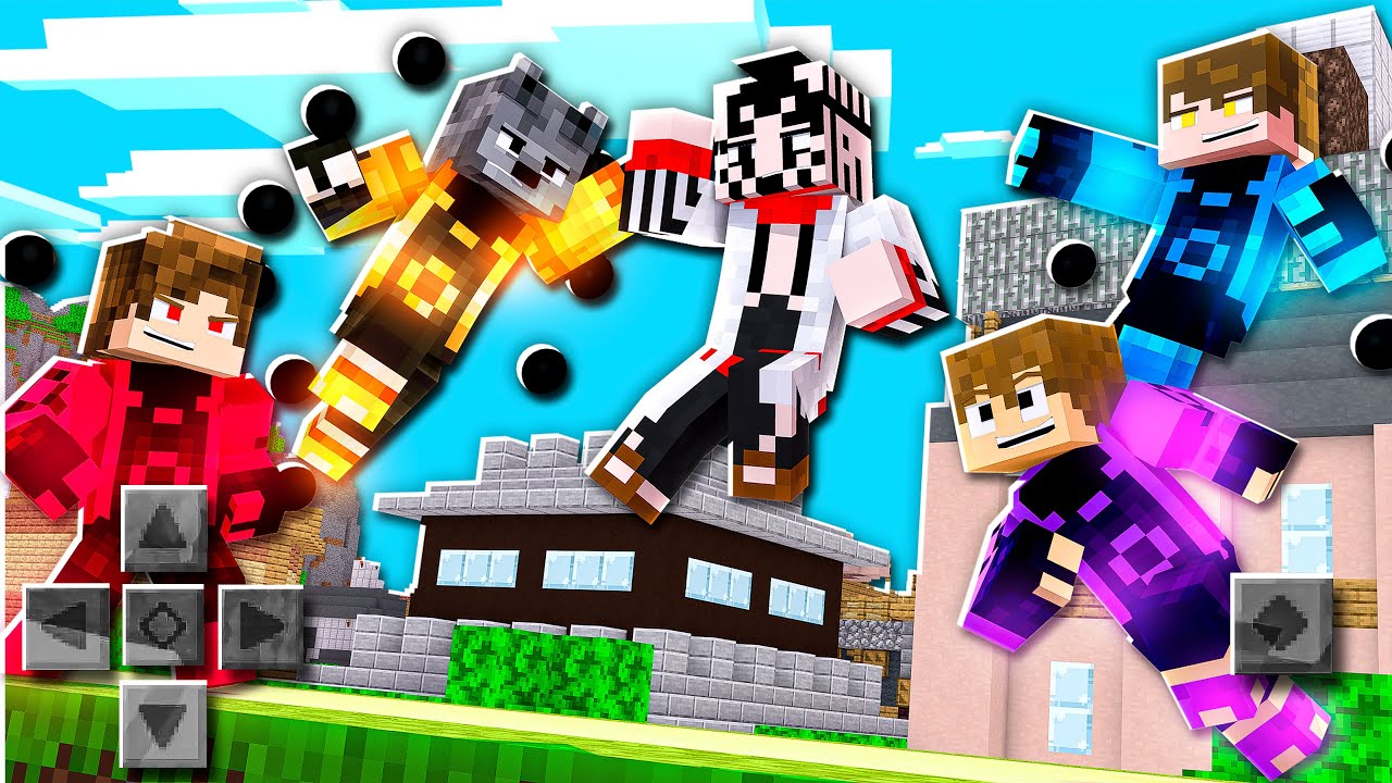 Minecraft PE : Naruto JEDY B #1 - NOVA SÉRIE!! O ÍNICIO DO NOVO MUNDO NINJA DE NARUTO E BORUTO!!