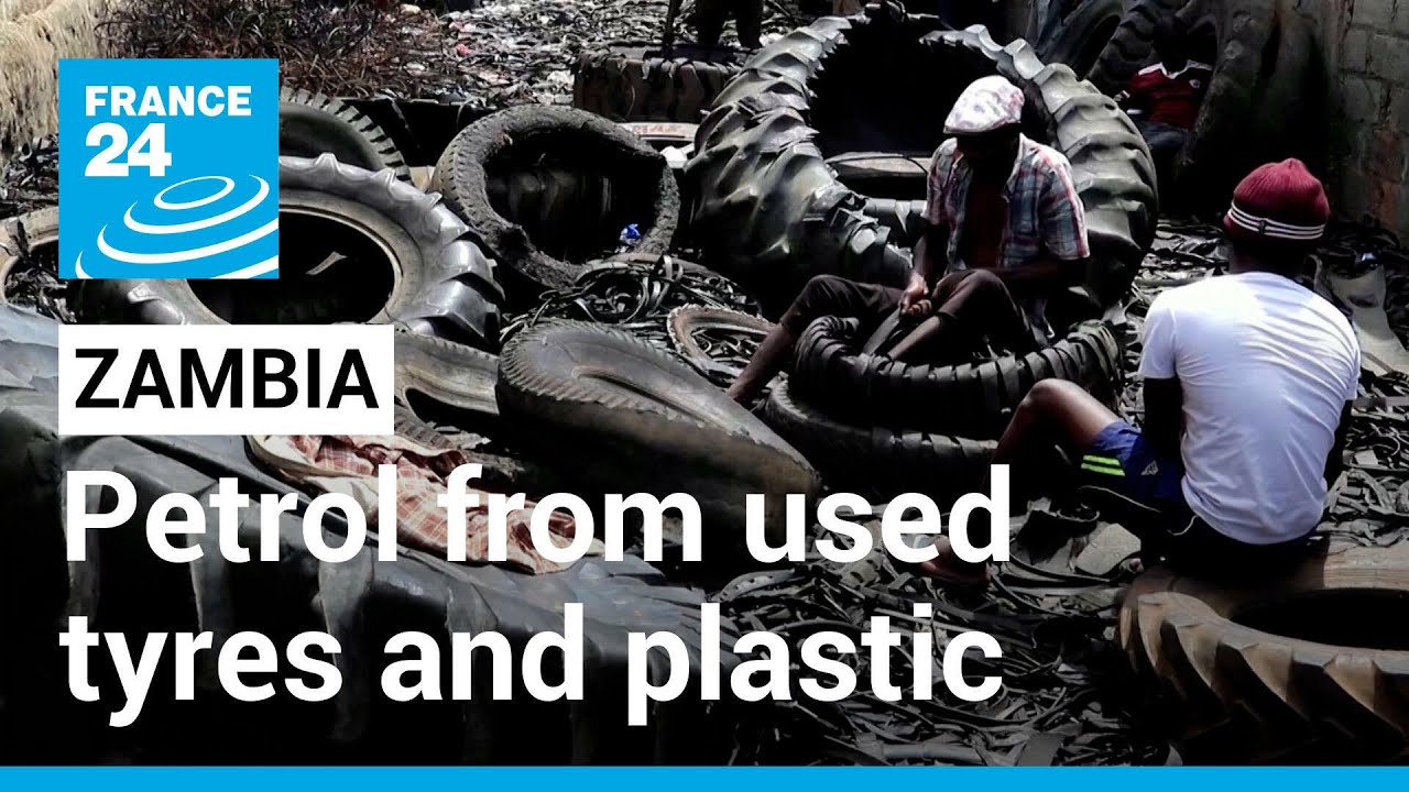 Petrol from used tyres: A solution to Zambia's fuel and waste problems? • FRANCE 24 English