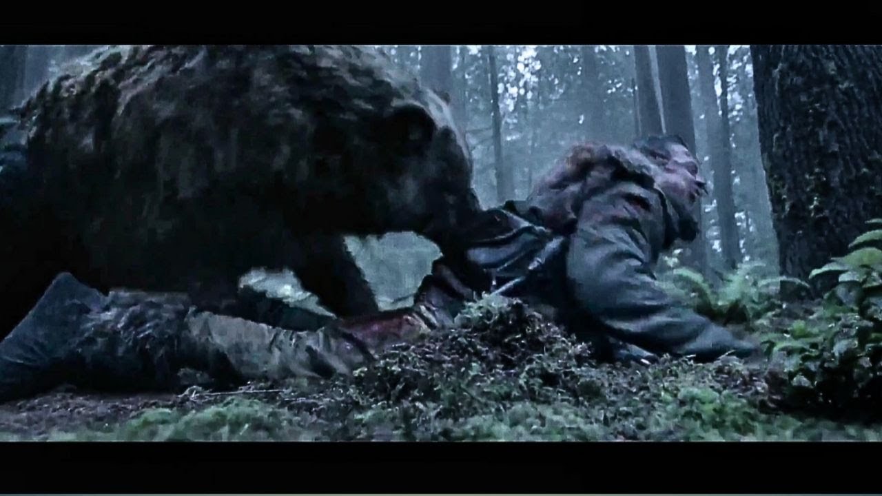 Hugh Glass (Leonardo DiCaprio) vs  Grizzly Bear - THE REVENANT (2015) Clip
