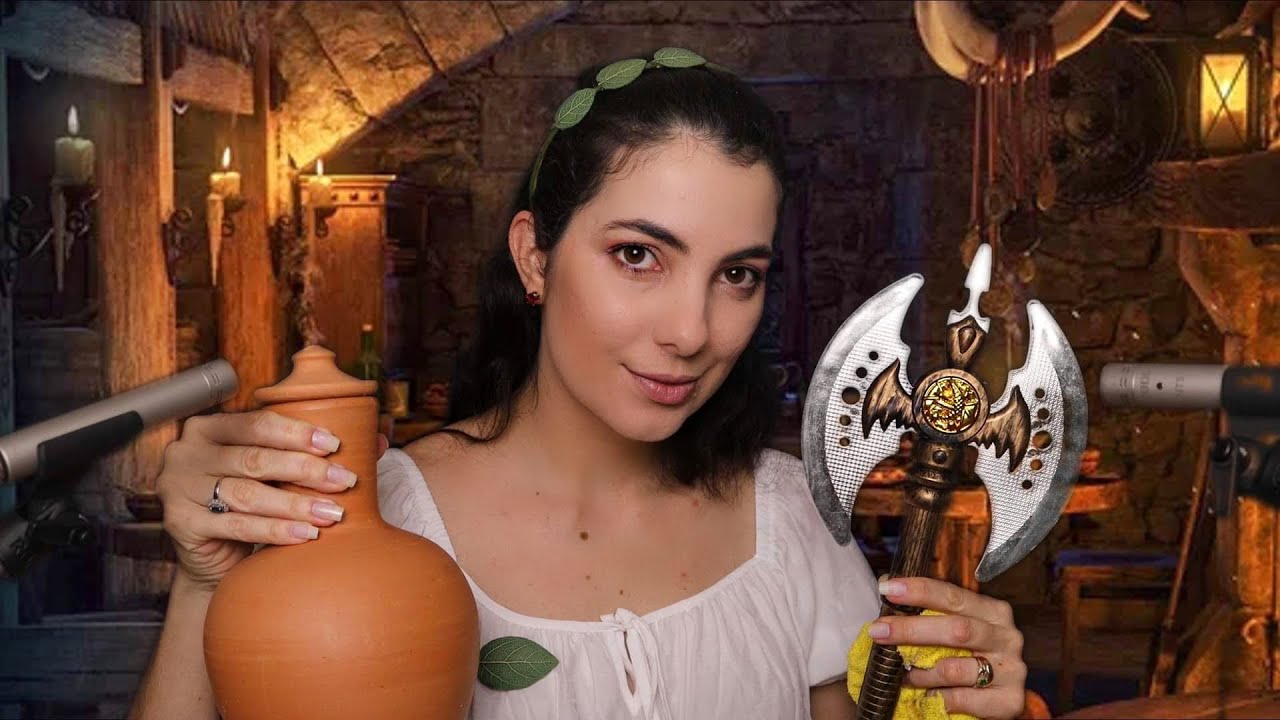 ASMR MEDIEVAL: VÍDEO PARA DAR SONO - Sweet Carol